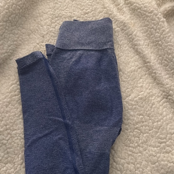 Gymshark Flex High Waisted Leggings - Earl Blue Marl - Picture 2 of 9